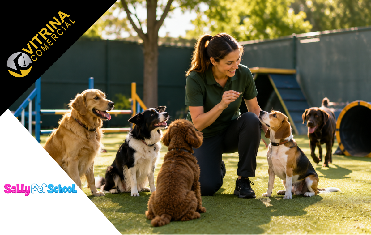 Sally Pet School – Educación, Guardería y Bienestar para Perros
